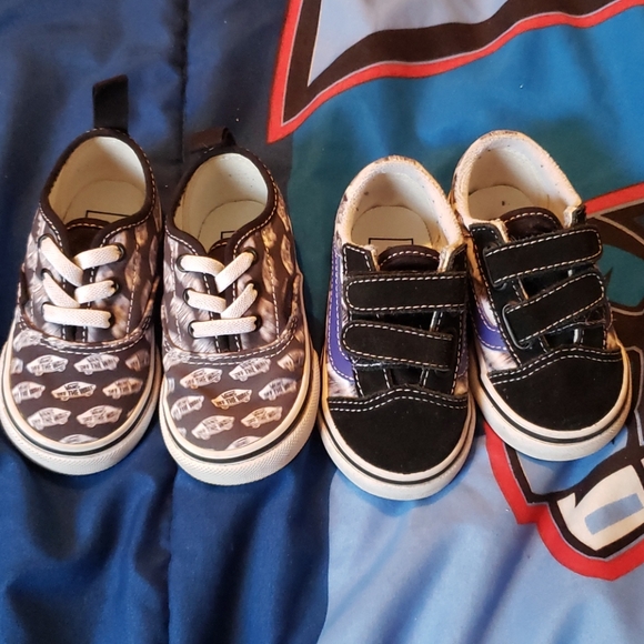 Vans Other - 2 pair of Toddler Vans Blur Boards